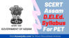 SCERT Assam Syllabus