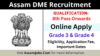 Assam DME Recruitment