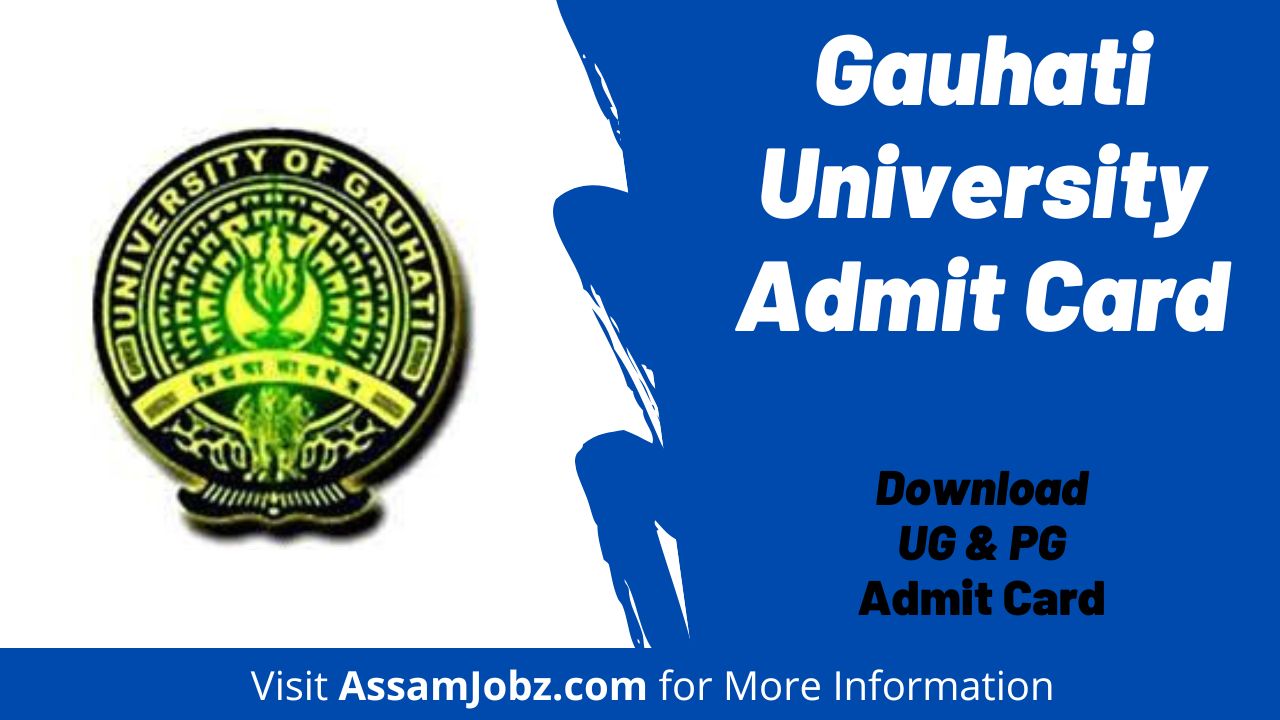 gauhati university phd admit card 2023 download