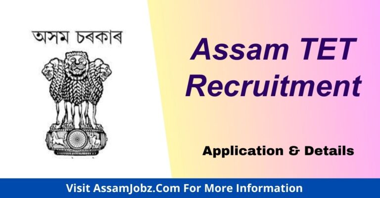 Assam TET Recruitment