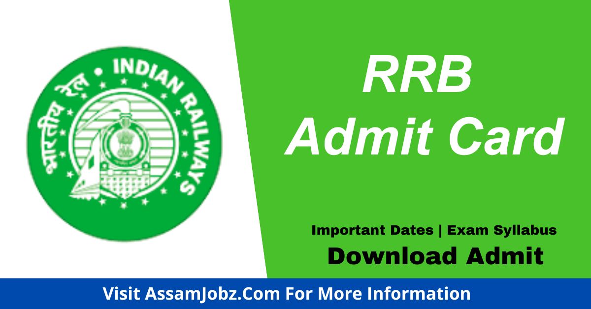 RRB Admit Card 2024 Download 5696 Assistant Loco Pilot Admit