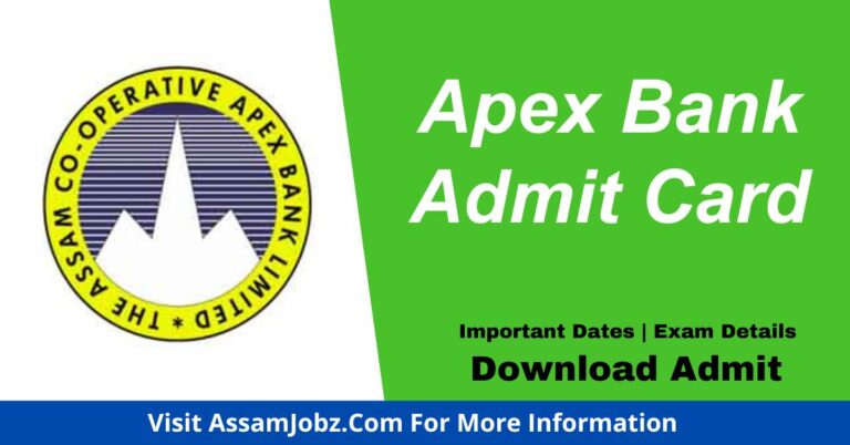Apex Bank Admit Card